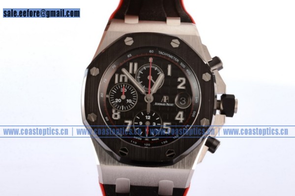 1:1 Clone Audemars Piguet Royal Oak Offshore Watch Steel 26470SO.OO.A002CA.01(JF) - Click Image to Close